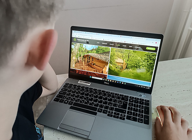Luxus v lese načerno? Dřevěné treehousy v přírodním parku na
