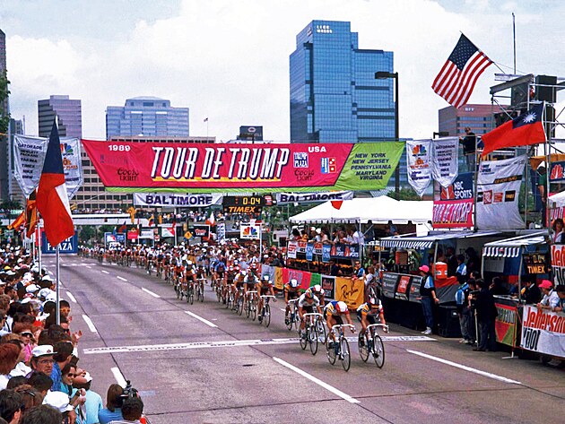 Tour de Trump m�l ambici st�t se americkou obdobou Tour de France. Projekt v�ak...