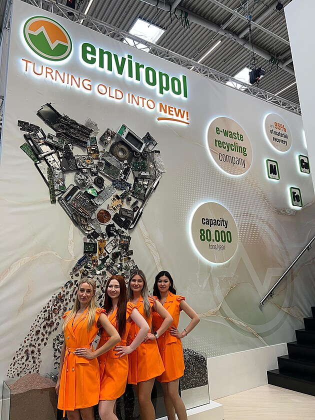�esk� recyklace bodovala na IFAT. Enviropol uk�zal sv�tovou �rove�