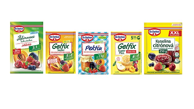 Pektin, želírovací cukr nebo Gelfix? Jak vybrat správný pomocník na marmeládu