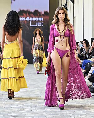 Milan,Italy Miss Bikini brand�s Spring Summer 2026 collection presentation show...