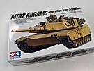 Plastiková stavebnice tanku M1A2 Abrams od firmy Tamiya