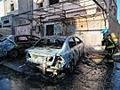 Následky íránského útoku v Bahrajnu (11. �ervna 2026)