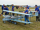 RC model n�meckého bombardéru z Velké války, Dobový letecký den v Mladé...