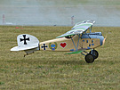 RC maketa Albatros D.III, Dobový letecký den v Mladé Boleslavi, rok 2016