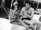 Alibi dala bikinám i izraelská modelka Daliah Lavi v Rio de Janeiru v roce 1959...