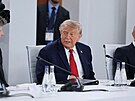 Americký prezident Donald Trump b�hem summitu G7 ve francouzském...