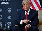 Americký prezident Donald Trump b�hem summitu G7 ve francouzském...