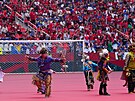 Zahajovací ceremoniál v Kanad�. Druhý hrací den. Kanada vstoupí do domácího...