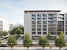 Vizualizace projektu Momentum Smíchov, v rámci n�j� postaví Penta Real Estate a...