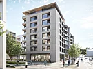 Vizualizace projektu Momentum Smíchov, v rámci n�j� postaví Penta Real Estate a...