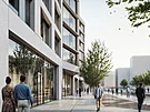 Vizualizace projektu Momentum Smíchov, v rámci n�j� postaví Penta Real Estate a...