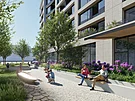 Vizualizace projektu Momentum Smíchov, v rámci n�j� postaví Penta Real Estate a...