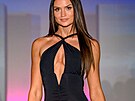 MIAMI BEACH, FLORIDA - MAY 29: Audrey Eckert walks during the Cupshe Villa -...