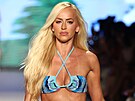 MIAMI BEACH, FLORIDA - MAY 31: Danielle Moinet walks the runway for Origin of...