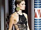 Model bei der Dolores Cort� s Fashion Show auf der Mercedes-Benz Fashion Week...