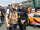Petr Pavel nav�tívil slavný 24hodinový závod v Le Mans.