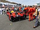 Petr Pavel nav�tívil slavný 24hodinový závod v Le Mans.