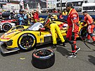 Tým Ferrari m�l velké ambice, pot�etí v �ad� se mu ale v Le Mans zvít�zit...