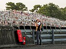 Petr Pavel nav�tívil slavný 24hodinový závod v Le Mans.