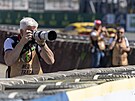 Petr Pavel nav�tívil slavný 24hodinový závod v Le Mans a fotil osto�est.
