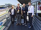 Petr Pavel nav�tívil slavný 24hodinový závod v Le Mans.