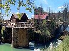 Malé Plitvice, ale zdarma. Rastoke je skv�lou zastávkou na cest� k mo�i