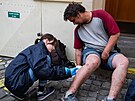 Studenti ze spolku Medici na ulici plní léka�ské poslání u� nyní. Pro n�které...