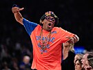 Re�isér a scenárista Spike Lee má radost z povedené akce New York Knicks.