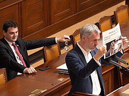 Mimo�ádná sch�ze Sn�movny k mo�nému st�etu zájm� premiéra Andreje Babi�e. Na...