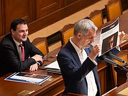 Mimo�ádná sch�ze Sn�movny k mo�nému st�etu zájm� premiéra Andreje Babi�e. Na...
