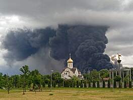 Moskva �elila nejv�t�ímu dronovému útoku za dva roky. (18. �ervna 2026)