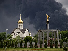 Moskva �elila nejv�t�ímu dronovému útoku za dva roky. (18. �ervna 2026)