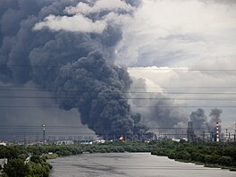 Moskva �elila nejv�t�ímu dronovému útoku za dva roky. (18. �ervna 2026)