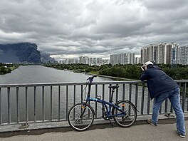 Moskva �elila nejv�t�ímu dronovému útoku za dva roky. (18. �ervna 2026)