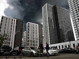 Moskva �elila nejv�t�ímu dronovému útoku za dva roky. (18. �ervna 2026)