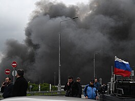 Moskva �elila nejv�t�ímu dronovému útoku za dva roky. (18. �ervna 2026)