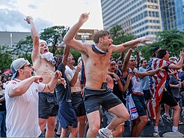 Minneapolis a úvodní gól Folarina Baloguna. Obrovská euforie.