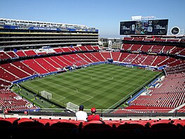Pohled na stadion v San Franciscu, kde zápas mistrovství sv�ta ve fotbale...
