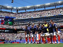 Francouz�tí fotbalisté p�ed utkáním se Senegalem na mistrovství sv�ta.
