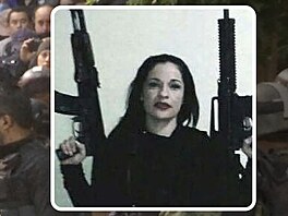 Krásná Melissa Margarita Calderonová Ojeda známá jako La China nabízí trochu...