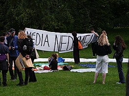 Studentské iniciativy Média nedáme! a Stojíme za kulturou! naplánovaly dal�í...