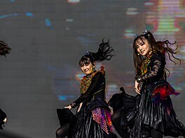 Trojice Babymetal na koncert� na festivalu Rock for People (11. �ervna 2026,...
