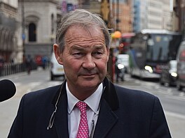 P�edseda britské strany Restore Britain Rupert Lowe (17. b�ezna 2026)