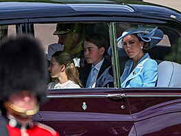 Rodina Wales� p�ijí�dí do Whitehallu (Trooping the Colour 13. �ervna 2026)