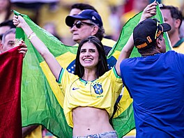 Fanynka brazilské fotbalové reprezentace,