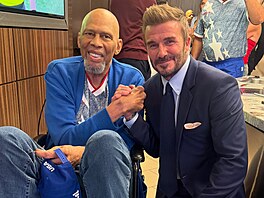 David Beckham a Kareem Abdul-Jabbar