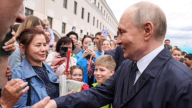 Kaza�. Rusk� prezident Vladimir Putin na summitu skupiny ASEAN (17. �ervna 2026)