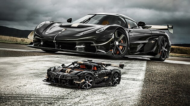 LEGO a Koenigsegg p�edstavuj� nov� model Sadair�s Spear
