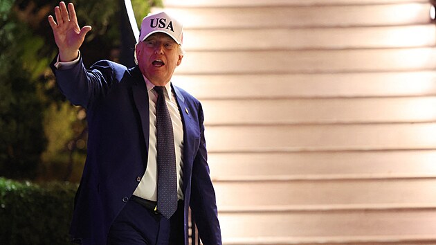 Americký prezident Donald Trump po�ádá turnaj UFC Freedom 250 v Bílém dom� ve...